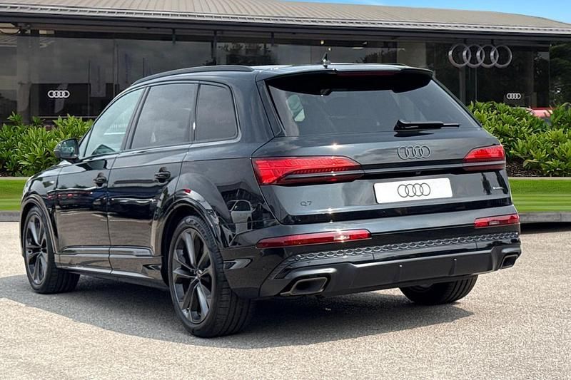 New Audi Q7 Black Edition 2025 Black SUV