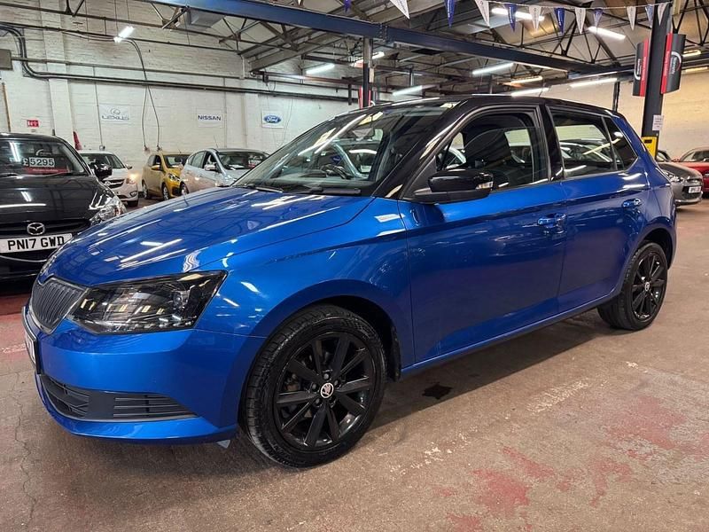 Used Skoda Fabia Colour Edition 2017 Blue Hatchback