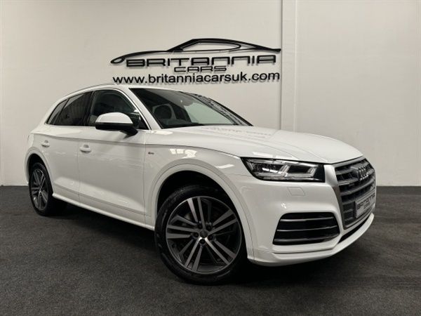 White Used 2017 Audi Q5 S-Line SUV | £21,980 (Fair price) - Image 1/1