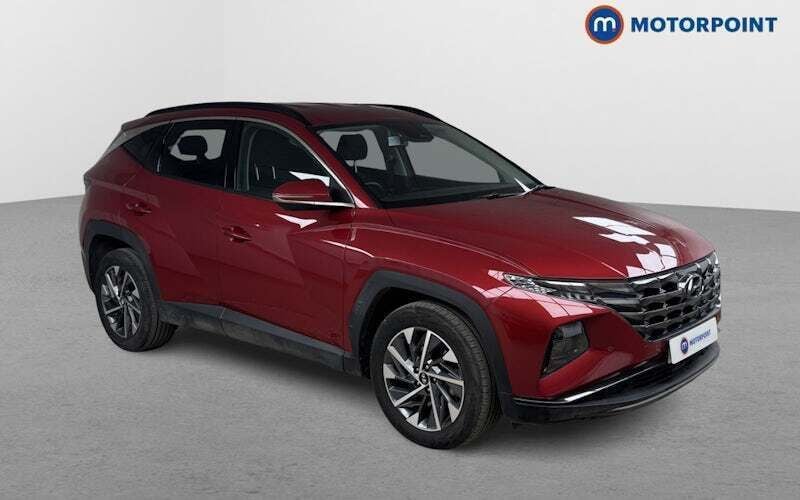 Red Used 2023 Hyundai Tucson Premium SUV | £21,399 (Fair price) - Image 1/4