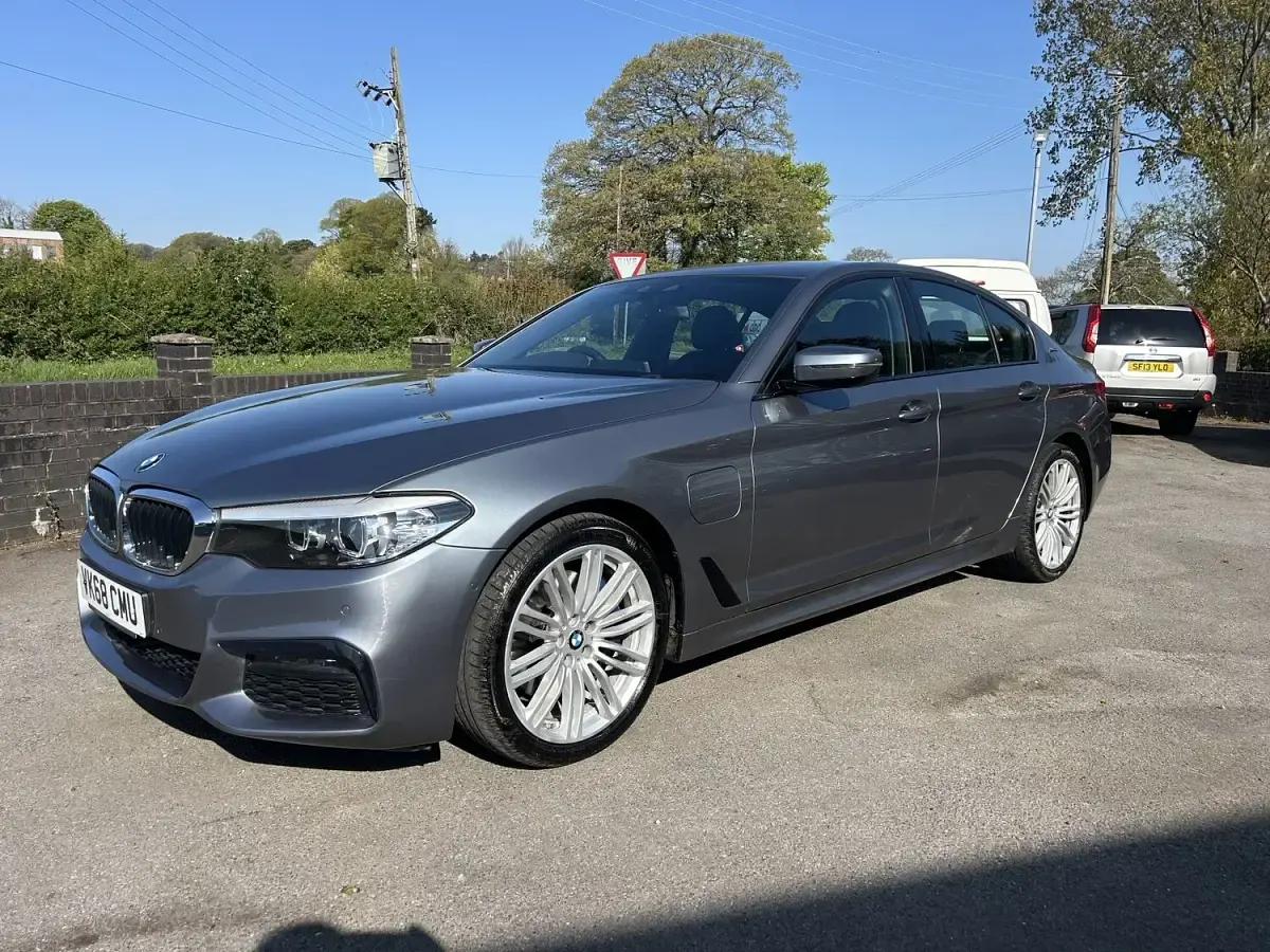 Used BMW 530e M Sport 2018 Blue Sedan