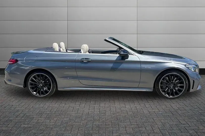 Used Mercedes C43 AMG Premium 385 HP (283 kW) 2019 Grey Cabriolet