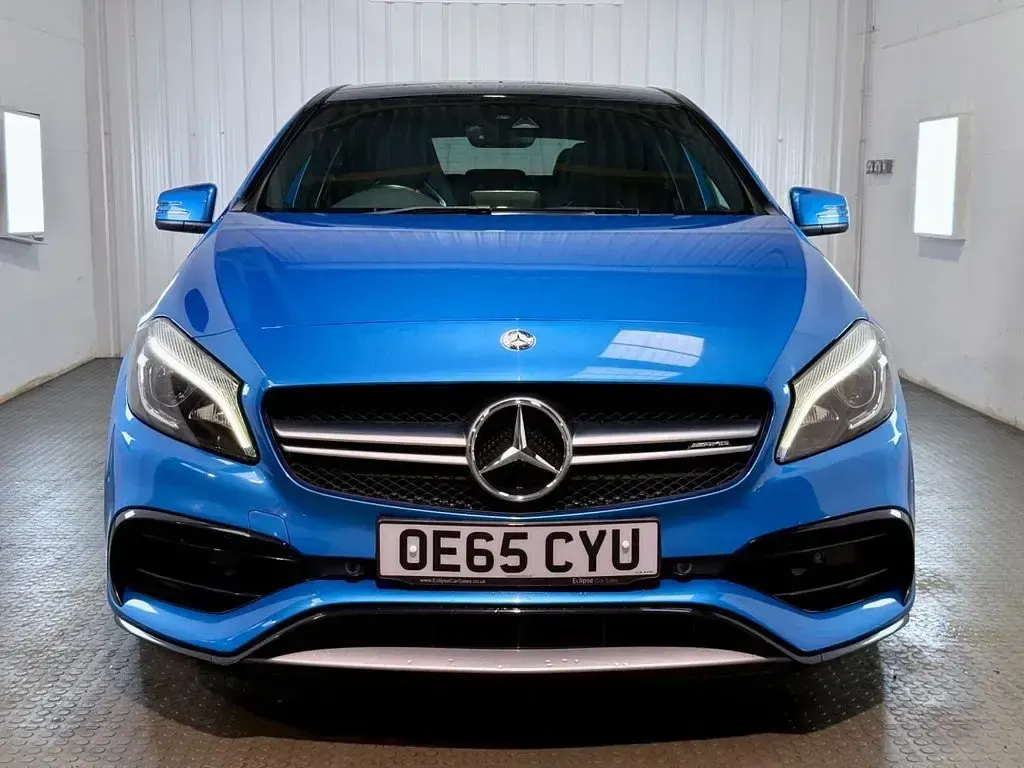 Used Mercedes A45 AMG Premium 2015 Blue Hatchback