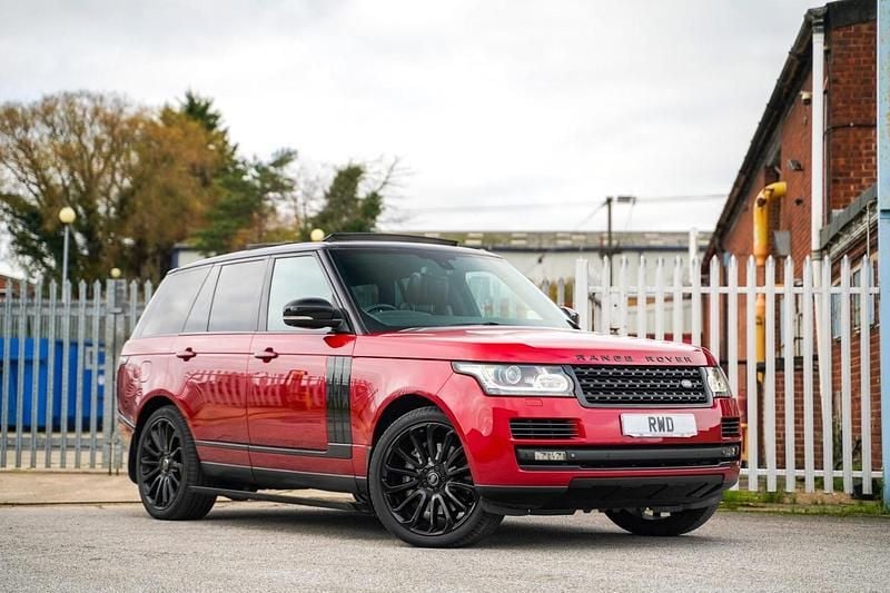 Red Used 2015 Land Rover Range Rover Autobiography SUV | £26,995 (Good price) - Image 1/4