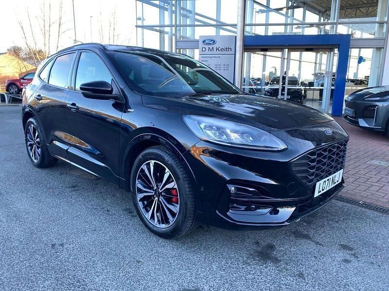 Black Used 2022 Ford Kuga ST-Line X SUV | £20,181 (Fair price) - Image 1/4