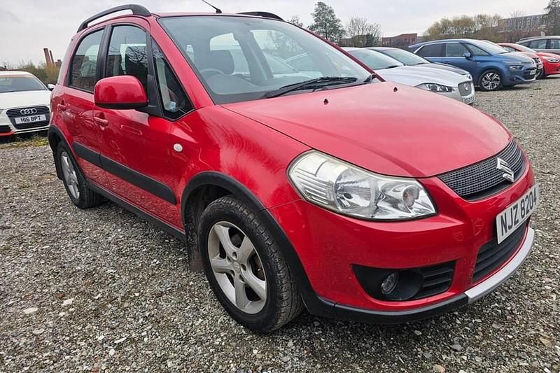 Red Used 2008 Suzuki SX4 GLX Hatchback | £1,795 (Good price) - Image 1/1