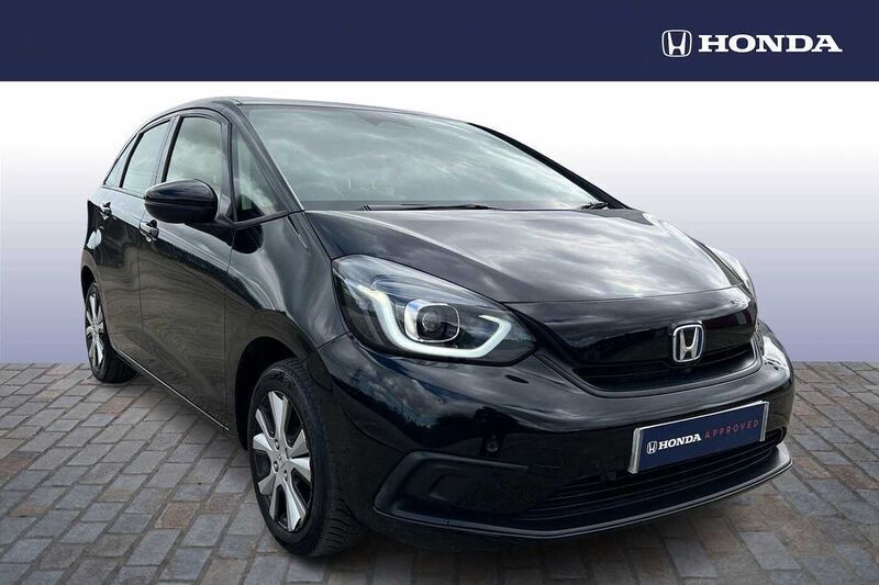 Crystal black Used 2021 Honda Jazz Hybrid Hatchback | £15,095 (Good price) - Image 1/4