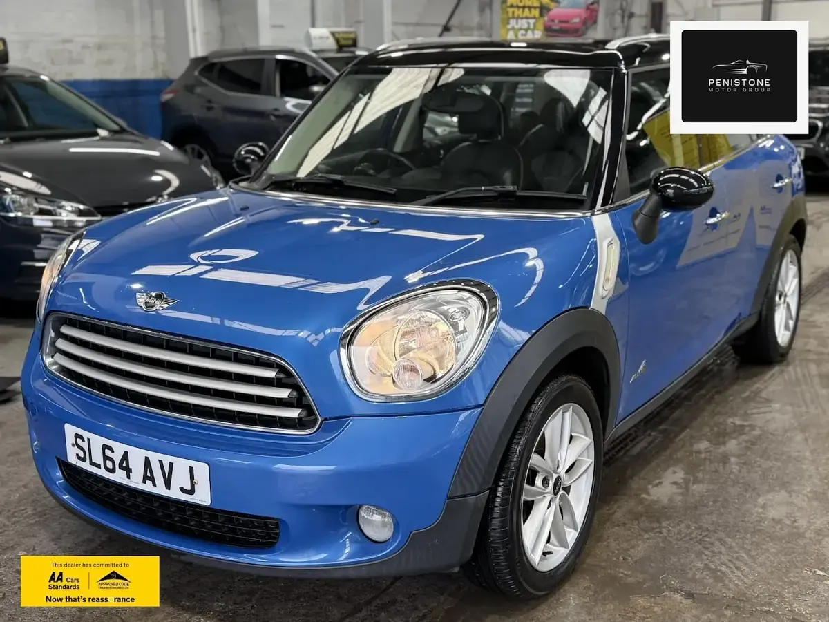 Used Mini Cooper D 112 HP (82 kW) 2014 Blue Hatchback
