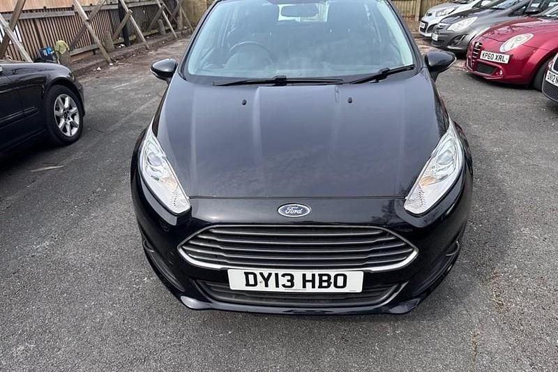 Used Ford Fiesta Zetec 2013 Black Hatchback