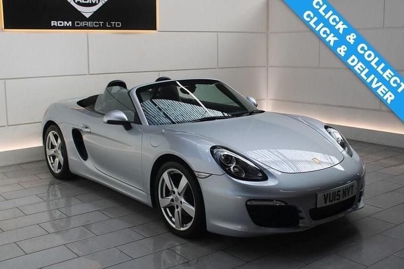 Used Porsche Boxster 265 HP (194 kW) 2015 Silver Cabriolet