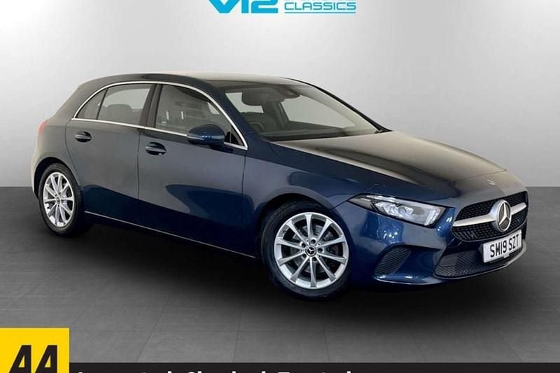 Used Mercedes A200 2019 Blue Hatchback
