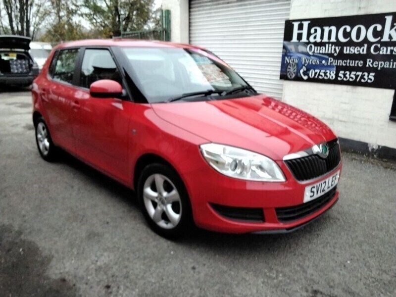 Red Used 2012 Skoda Fabia SE Hatchback | £4,250 (Fair price) - Image 1/4