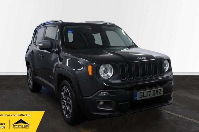 Black Used 2017 Jeep Renegade Limited SUV | £9,450 (Fair price) - Image 1/1