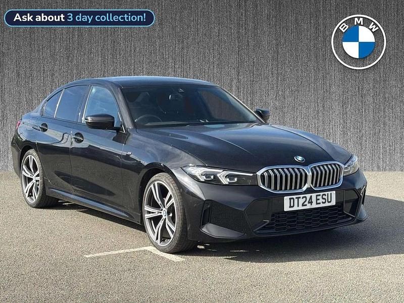 Black Used 2024 BMW 320 M Sport Sedan | £27,899 (Fair price) - Image 1/4
