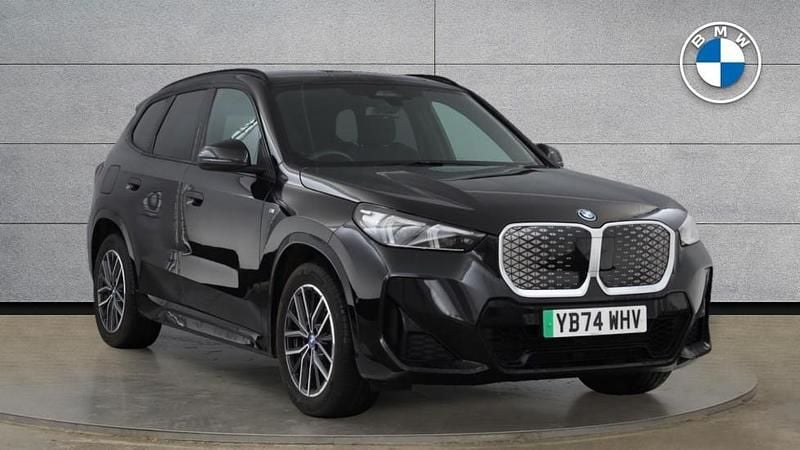 Black Used 2024 BMW iX1 M Sport SUV | £32,950 (Fair price) - Image 1/4