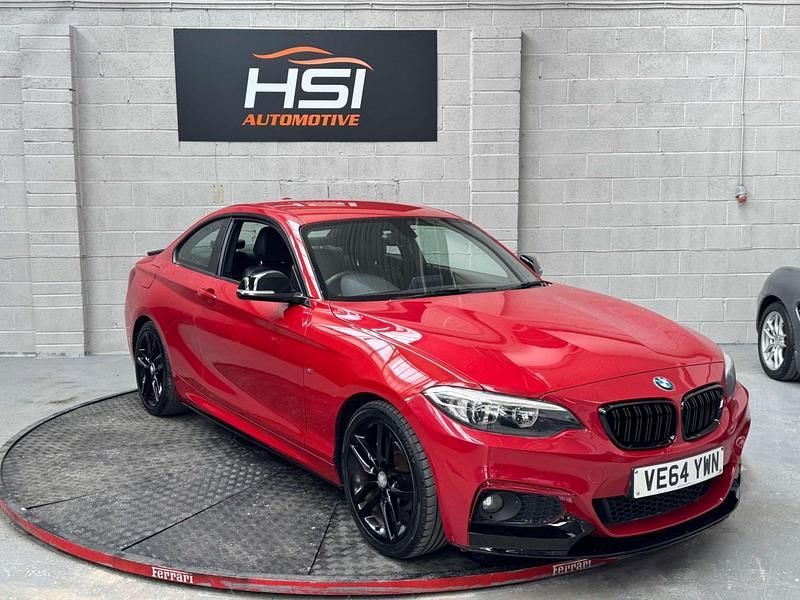 Red Used 2015 BMW 218 M Sport Coupe | £7,070 (Fair price) - Image 1/4