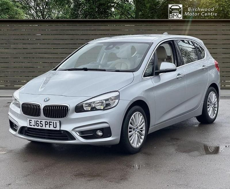 Used BMW 218 Luxury Line 136 HP (100 kW) 2015 Silver MPV