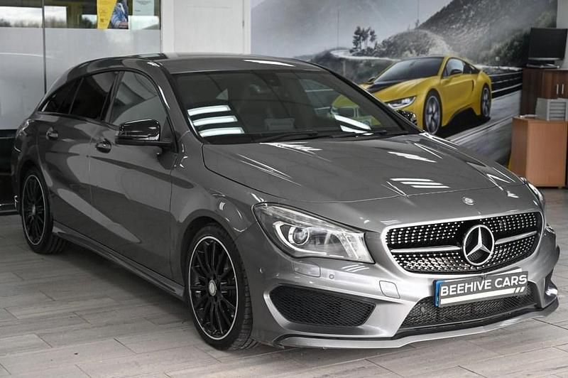 Used Mercedes CLA220 Shooting Brake AMG 177 HP (130 kW) 2015 Grey Estate