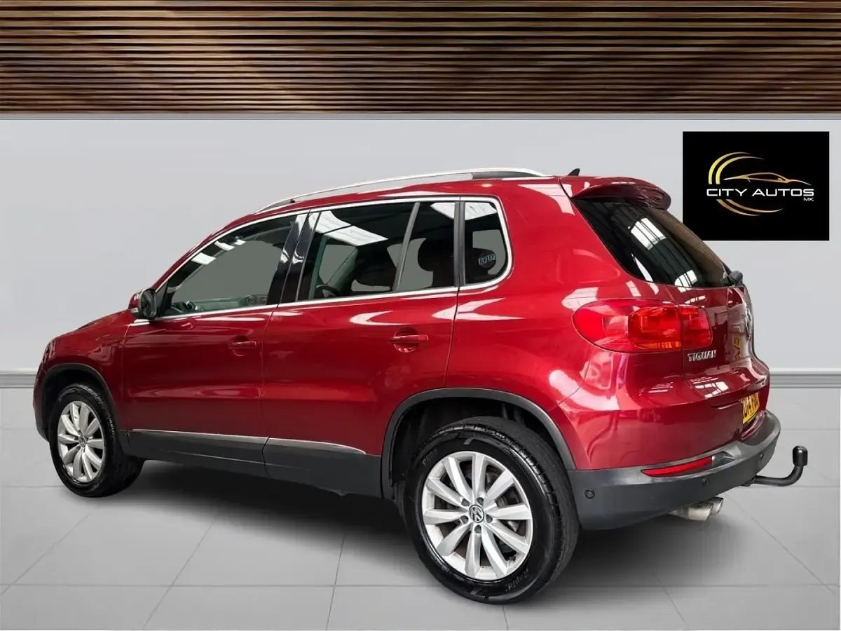 Used VW Tiguan Match 177 HP (130 kW) 2014 Red SUV