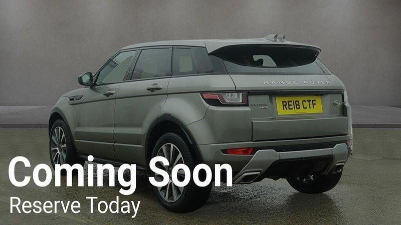Used Land Rover Range Rover evoque HSE Dynamic 2018 Silver Estate