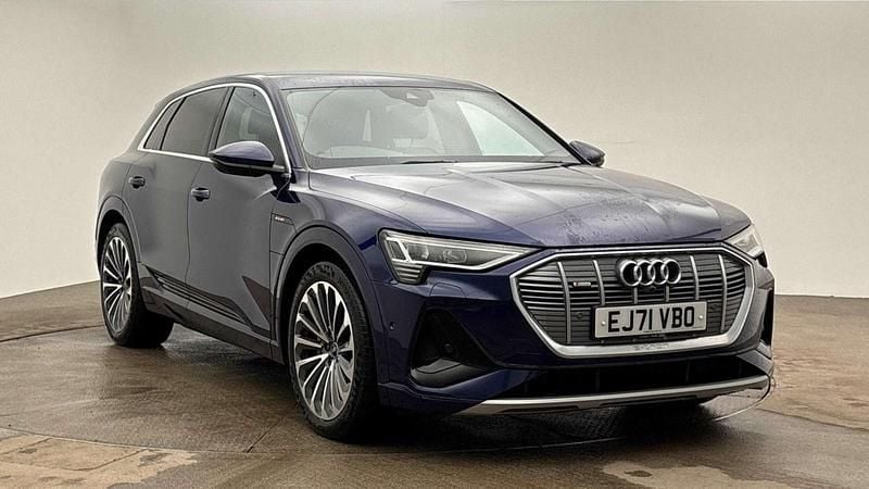 Used Audi e-tron S-Line 230 kW (313 HP) 2021 Blue SUV