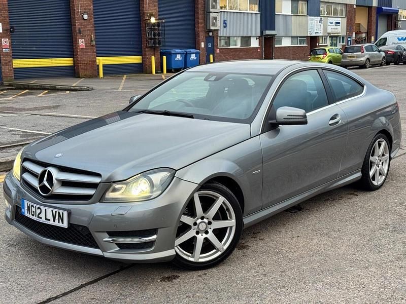 Used Mercedes C250 AMG 2012 Silver Coupe