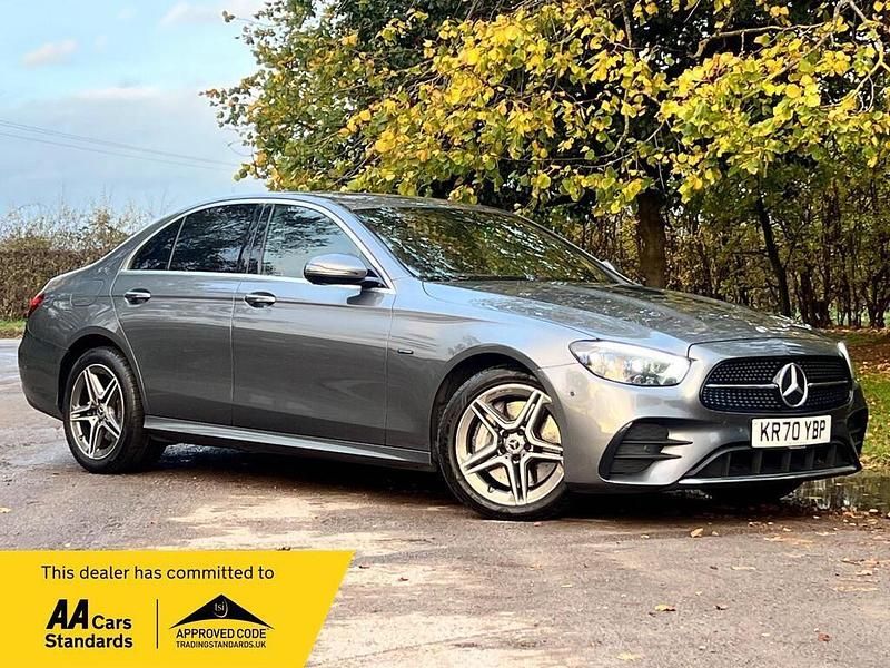 Grey Used 2020 Mercedes E300 AMG line Sedan | £17,491 (Fair price) - Image 1/3