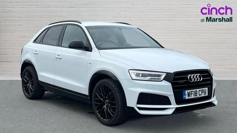 Used Audi Q3 Black Edition 150 HP (110 kW) 2018 White SUV