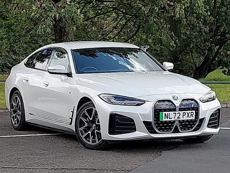 Used BMW i4 M Sport 250 kW (340 HP) 2022 White Sedan