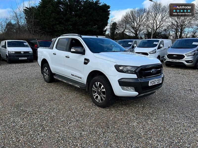 Used Ford Ranger Wildtrack 2017 White Pickup