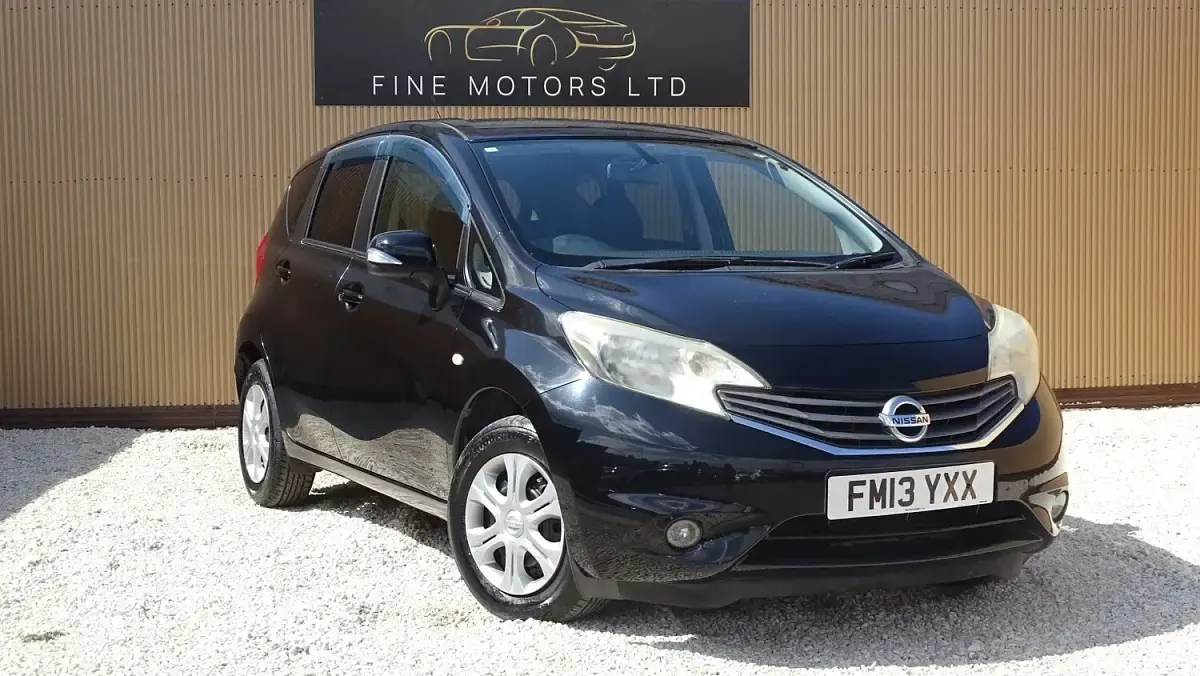 Used Nissan Note Acenta Premium 98 HP (72 kW) 2013 Black Hatchback