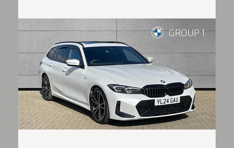 Used BMW 320e M Sport 190 HP (139 kW) 2024 White Estate