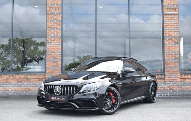 Black Used 2020 Mercedes C63 AMG Premium Plus Coupe | £54,999 - Image 1/4