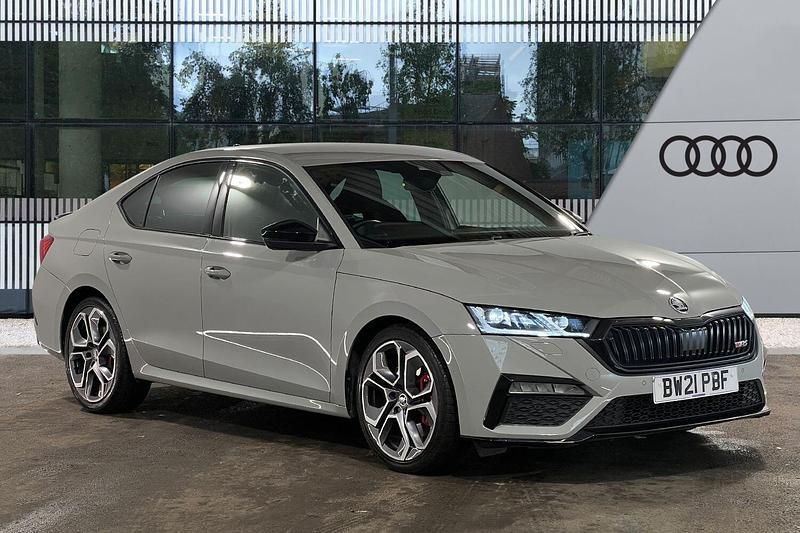 Grey Used 2021 Skoda Octavia vRS Hatchback | £21,399 (A bit pricey) - Image 1/4