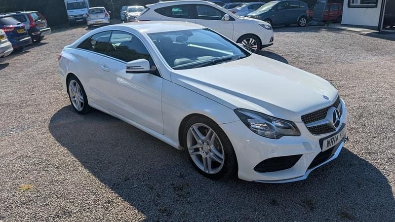 White Used 2014 Mercedes E220 AMG Coupe | £5,995 (Super price) - Image 1/4