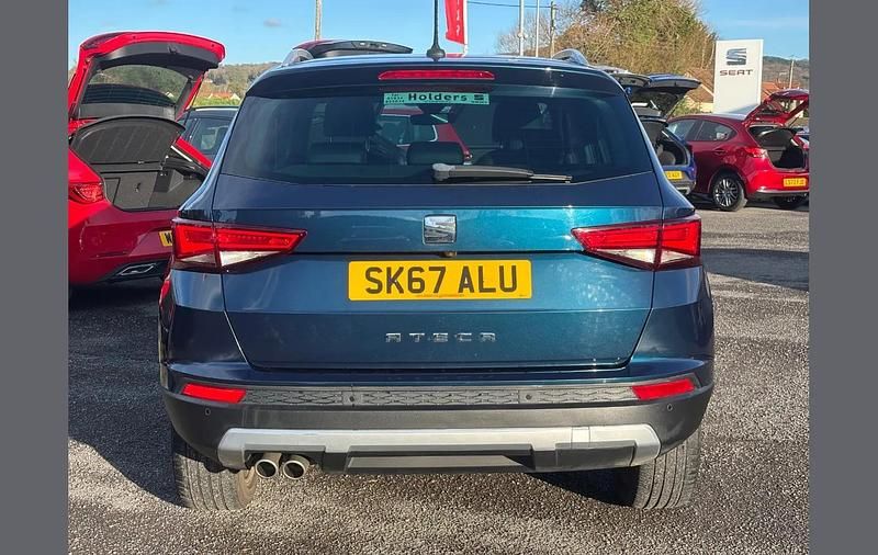 Used Seat Ateca XCELLENCE 147 HP (108 kW) 2017 Blue SUV