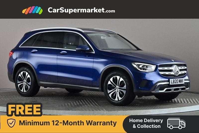 Blue Used 2020 Mercedes GLC300 SUV | £25,697 (Fair price) - Image 1/4