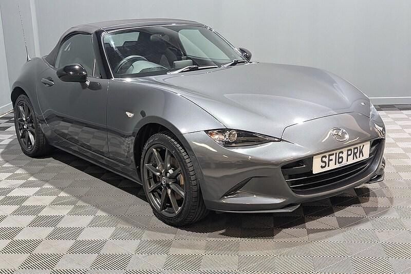Used Mazda MX5 160 HP (117 kW) 2016 Grey Cabriolet