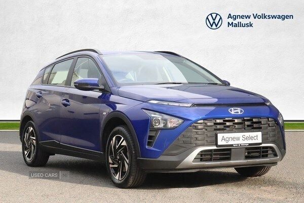 Blue Used 2021 Hyundai Bayon SE SUV | £11,690 (Fair price) - Image 1/4