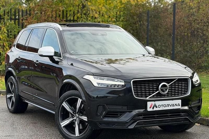 Black Used 2017 Volvo XC90 R-Design Pro SUV | £20,495 - Image 1/1