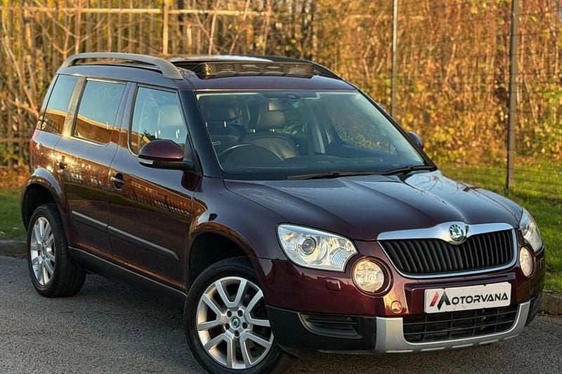 Maroon Used 2012 Skoda Yeti Elegance SUV | £6,995 (Fair price) - Image 1/1