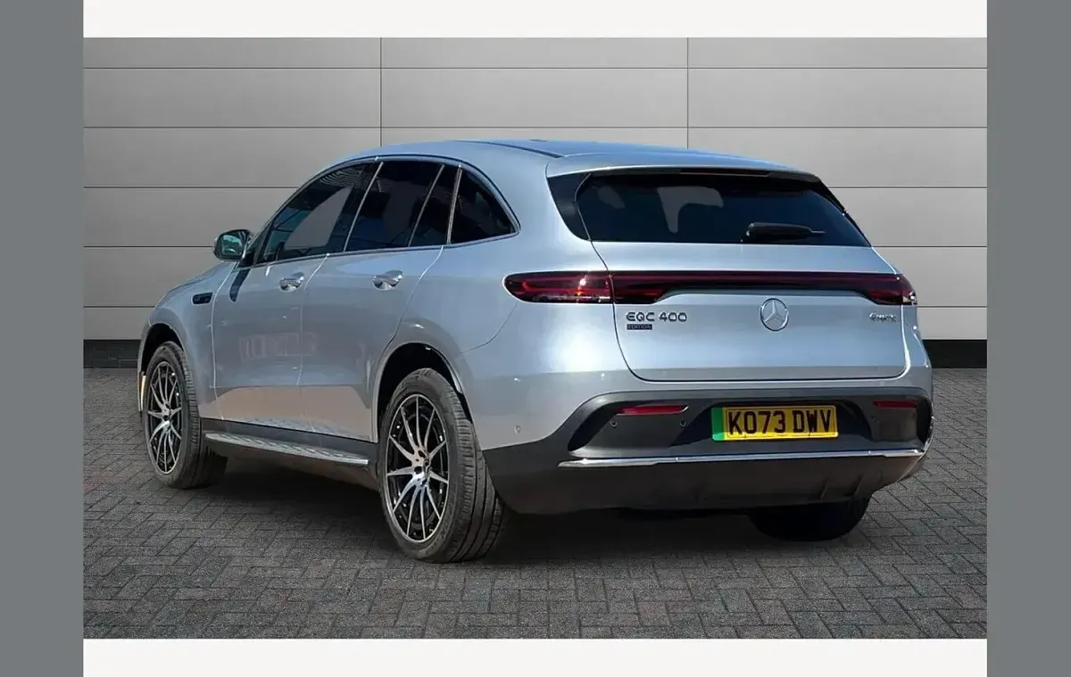 Used Mercedes EQC400 AMG line 300 kW (408 HP) 2023 Silver SUV