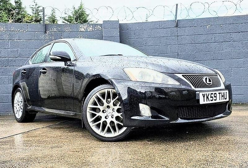 Black Used 2009 Lexus IS220d Sedan | £2,295 - Image 1/4