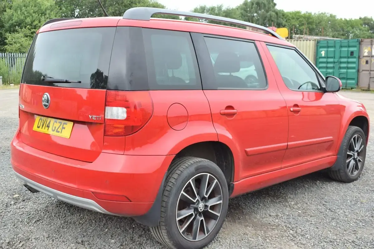 Used Skoda Yeti Elegance 150 HP (110 kW) 2014 Red SUV