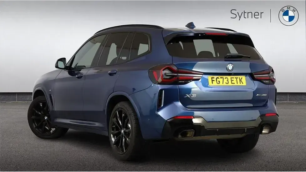 Used BMW X3 M Sport 181 HP (133 kW) 2023 Blue SUV