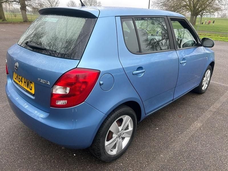 Used Skoda Fabia SE 2014 Blue Hatchback