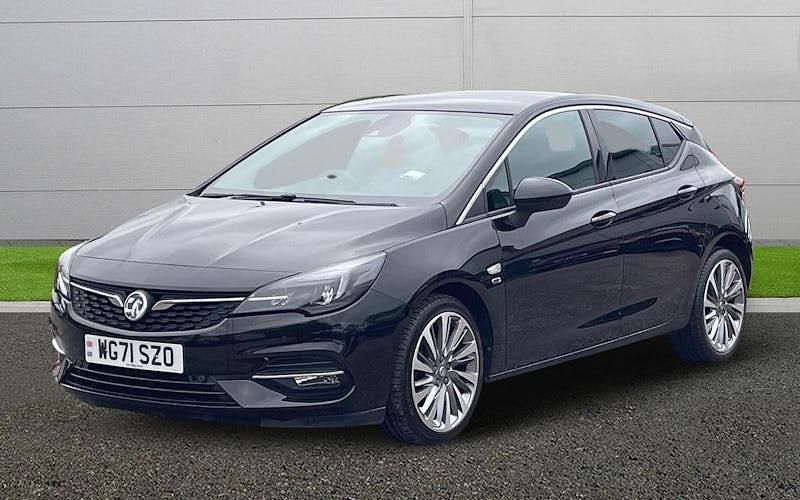 Used Vauxhall Astra Edition 145 HP (106 kW) 2021 Black Hatchback