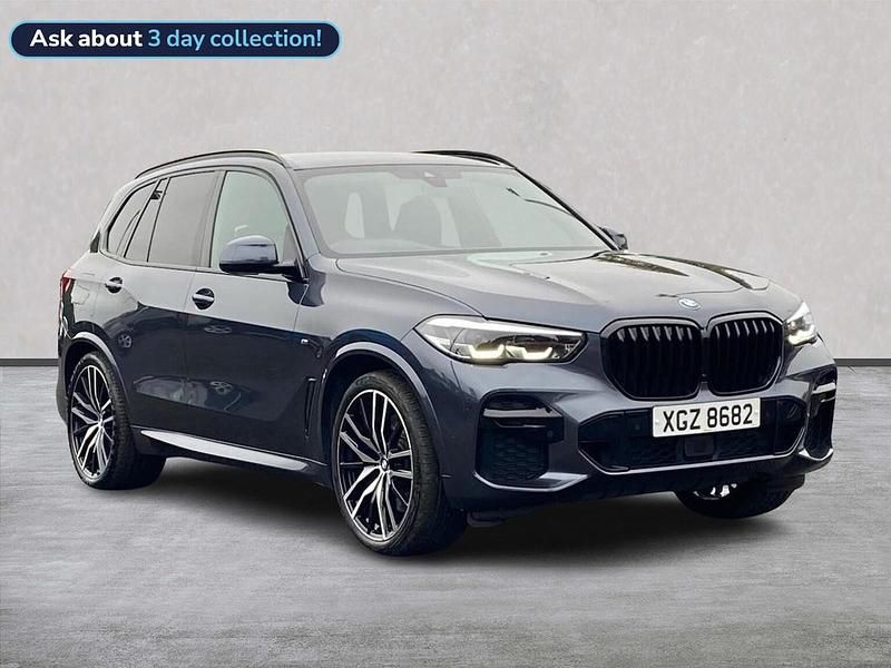Grey Used 2022 BMW X5 M Sport SUV | £42,970 (Fair price) - Image 1/4