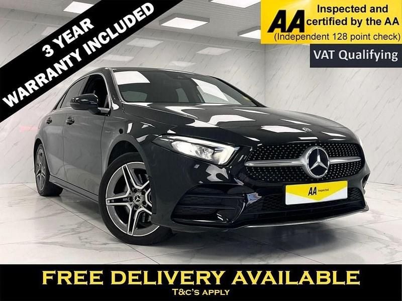 Used Mercedes A250 AMG line 2020 Black Sedan