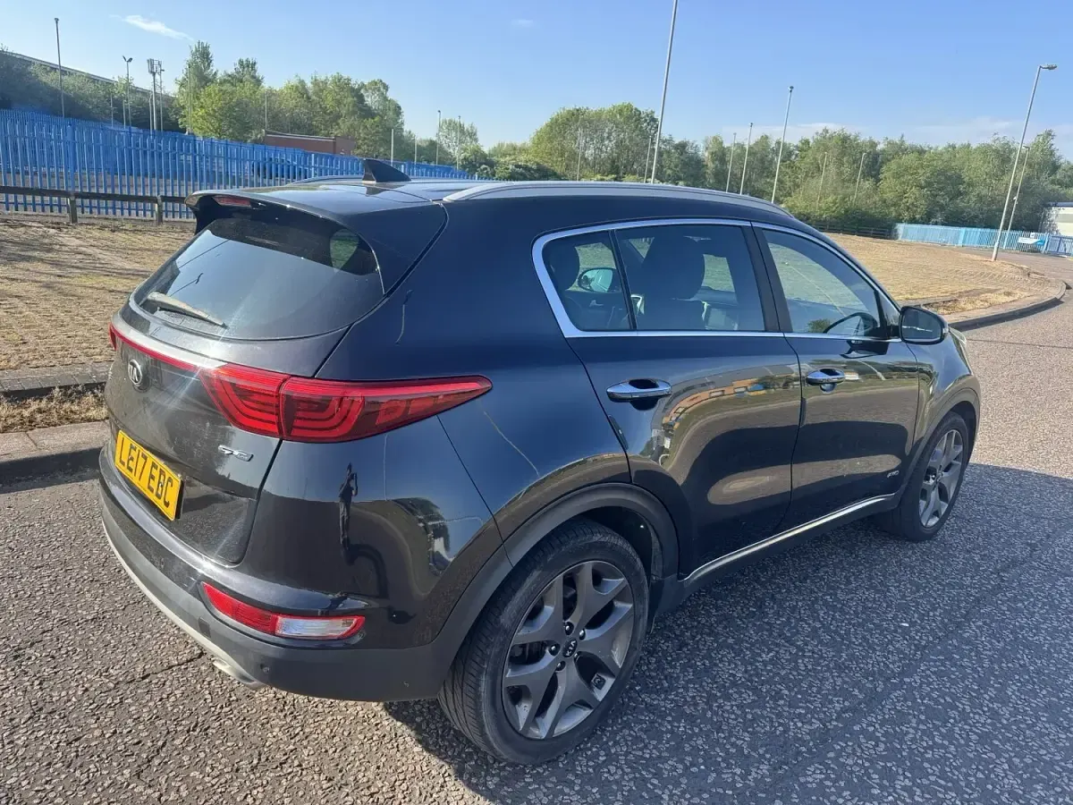 Używany Kia Sportage GT-Line 174 KM (127 kW) 2017 Czarny SUV